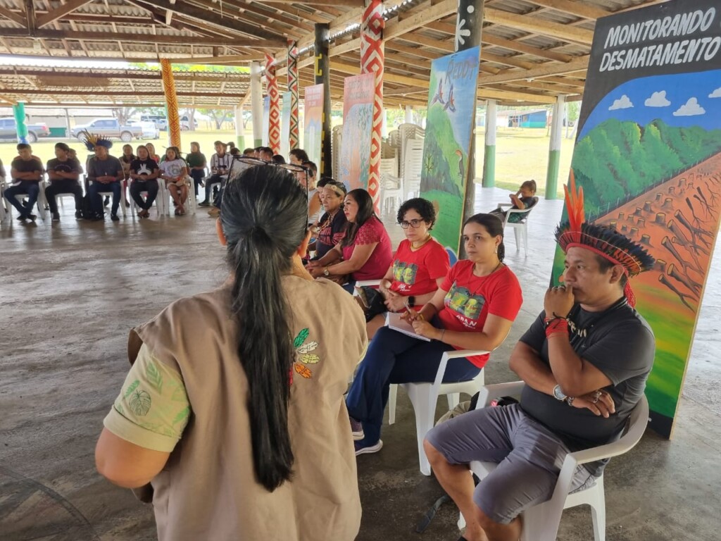 O evento reúne aproximadamente 70 participantes, incluindo povos indígenas de vários estados da Amazônia - Foto: Divulgação/CIR O evento reúne aproximadamente 70 participantes, incluindo povos indígenas de vários estados da Amazônia - Foto: Divulgação/CIR