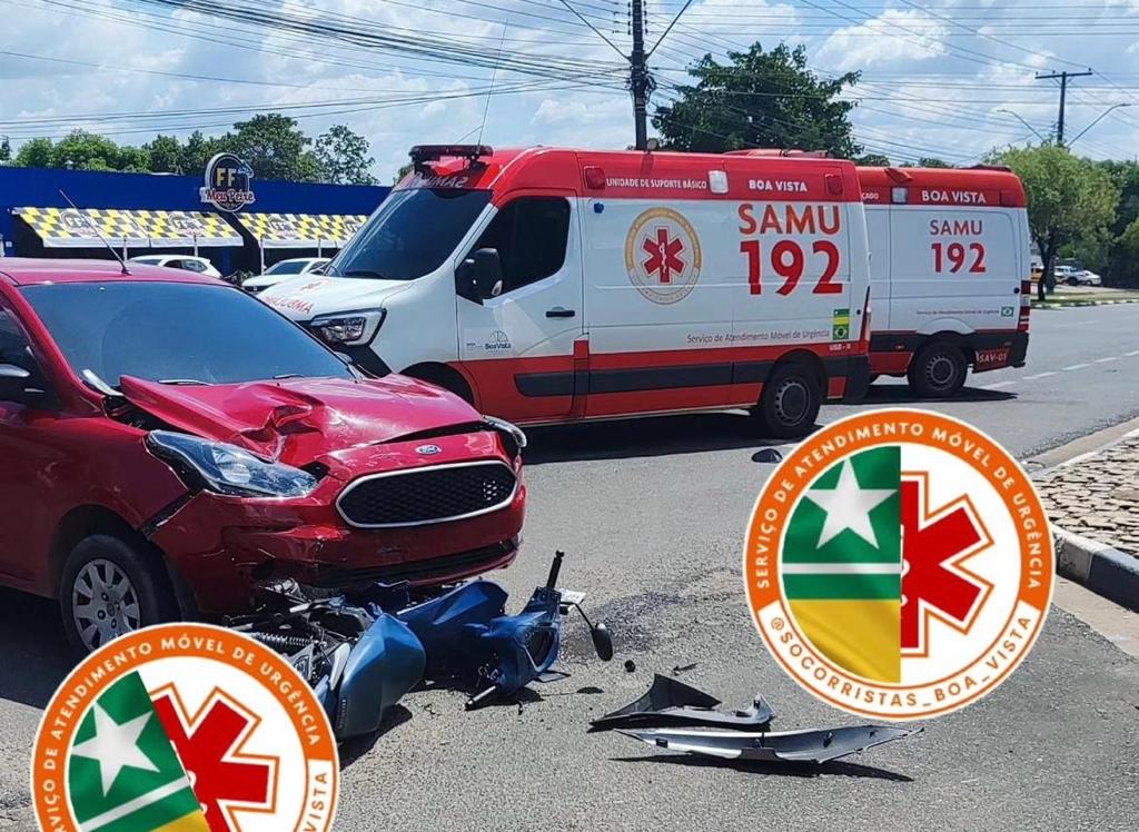 Vítima foi atendida pelo Samu e encaminhada ao Pronto Socorro Francisco Elesbão. (Foto: reprodução)