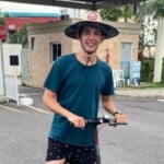Fernando Takao Marisihiqui Filho, de 25 anos, em foto postada em seu Instagram, excluído após o acidente (Foto: Arquivo pessoal)