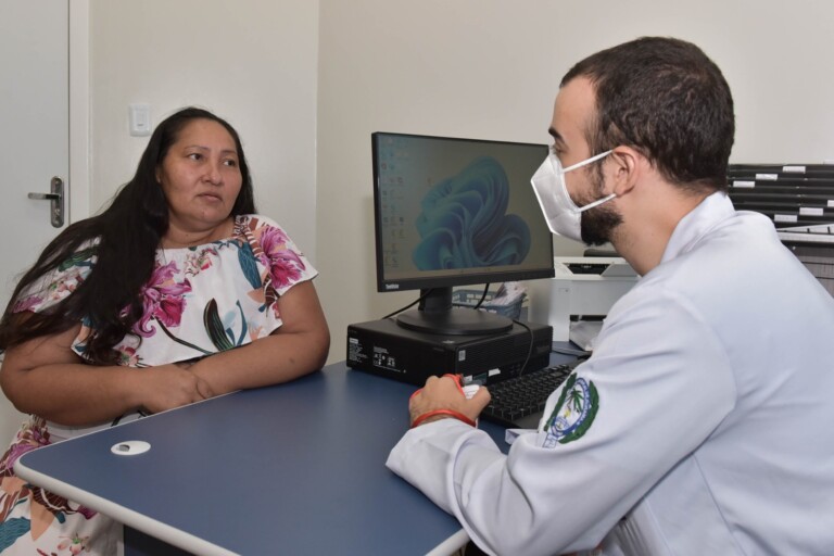 Katia Cilene é uma das pacientes atendidas
