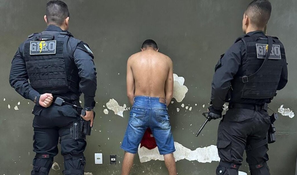 Infrator foi encaminhado à Central de Flagrantes (Foto: Divulgação) Infrator foi encaminhado à Central de Flagrantes (Foto: Divulgação)