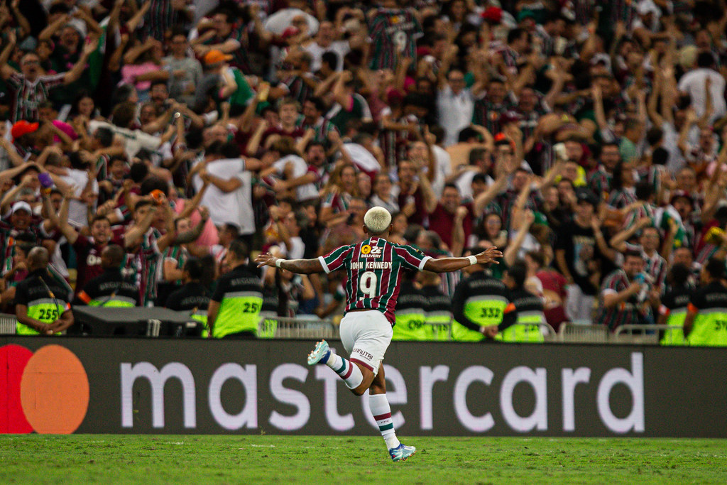 Garoto John Kennedy decide e marca o gol do título do Fluminense no estádio do Maracanã (Foto: Marcelo Gonçalves/Fluminense FC) Garoto John Kennedy decide e marca o gol do título do Fluminense no estádio do Maracanã (Foto: Marcelo Gonçalves/Fluminense FC)
