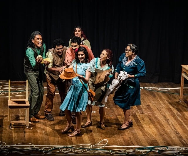 Criart Teatral leva espetáculo “Cordel do Amor Sem Fim” aos palcos do Mormaço Cultural