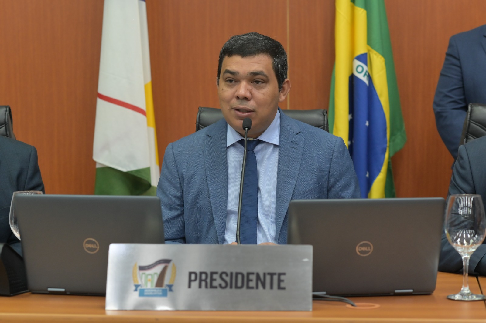 Presidente da Assembleia Legislativa de Roraima, Soldado Sampaio (Foto: Jader Souza/ALE-RR)