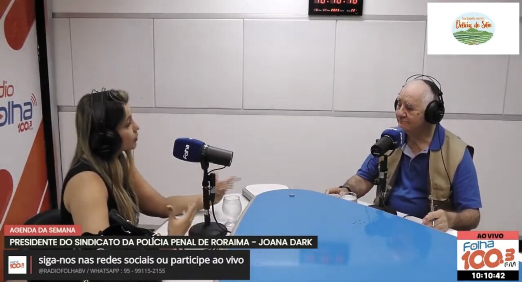 Joana D’arc foi a segunda entrevistada no Agenda da Semana deste domingo- Foto: Reprodução/Youtube