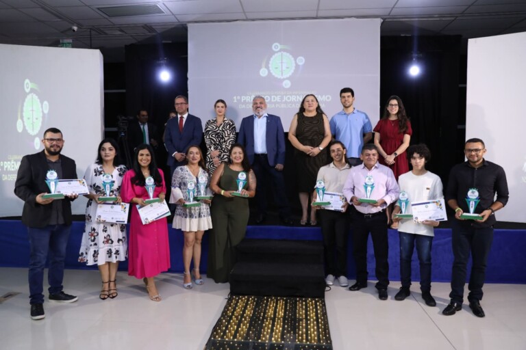 O 1º Prêmio DPE de Jornalismo prestigiou o talento dos jornalistas e universitários de Roraima. (Foto: reprodução)