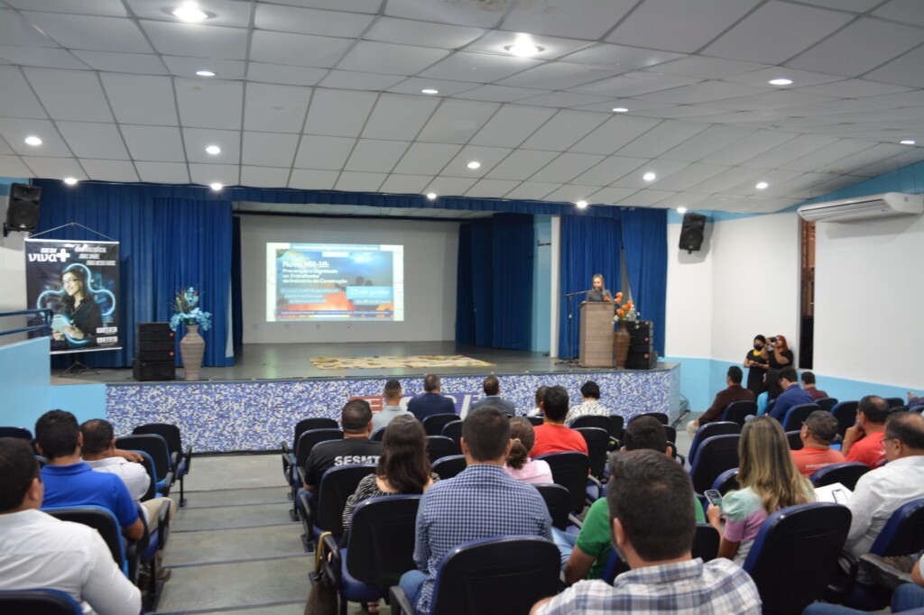 Palestra realizada pelo Sesi (Foto: Divulgação) Palestra realizada pelo Sesi (Foto: Divulgação)