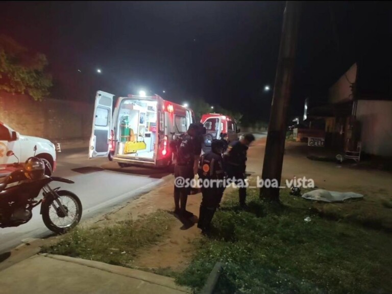 Alessandro perdeu o controle da motocicleta, sem motivo aparente, colidiu no meio e depois no poste. (Foto: reprodução/Instagram)