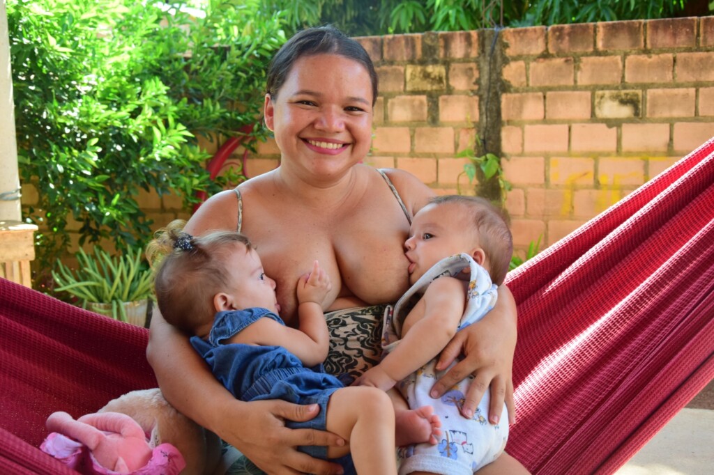 Gêmeos Maytê e Teodoro Reis, nasceram de 32 semanas (Foto: Nilzete Franco/FolhaBV) Gêmeos Maytê e Teodoro Reis, nasceram de 32 semanas (Foto: Nilzete Franco/FolhaBV)