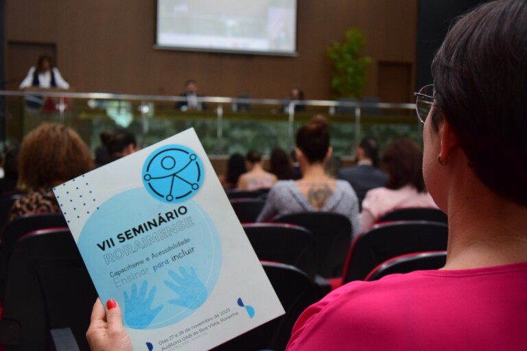 Capacitismo é tema de seminário na OAB (Foto: Nilzete Franco/FolhaBV)