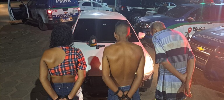Os suspeitos foram encaminhados à Central de Flagrantes (Foto: Divulgação) 