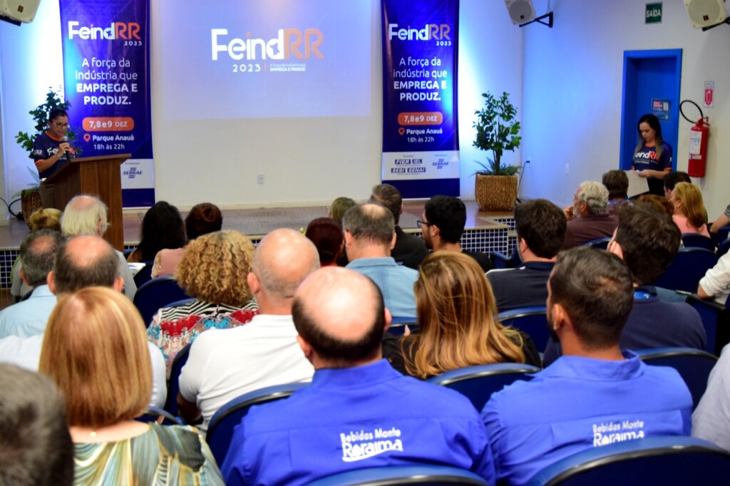 A feira oportuniza a apresentação do que há de mais moderno na indústria roraimense. (Foto: Nilzete Franco/FolhaBV) A feira oportuniza a apresentação do que há de mais moderno na indústria roraimense. (Foto: Nilzete Franco/FolhaBV)