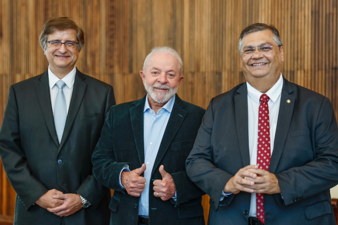 Paulo Gonet, Lula e Flávio Dino. (Foto: Ricardo Stuckert/PR) Paulo Gonet, Lula e Flávio Dino. (Foto: Ricardo Stuckert/PR)
