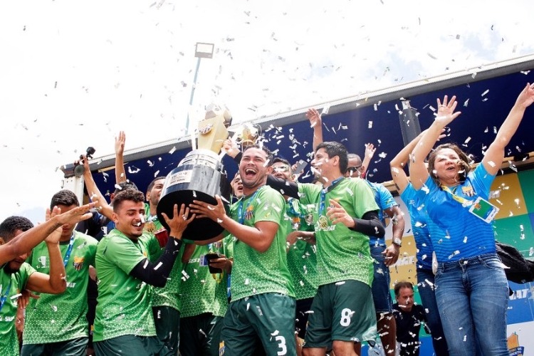 Legenda: Time de Boa Vista foi campeão da edição da Copa em 2022 - (Foto: Sest-Senat) Legenda: Time de Boa Vista foi campeão da edição da Copa em 2022 - (Foto: Sest-Senat)