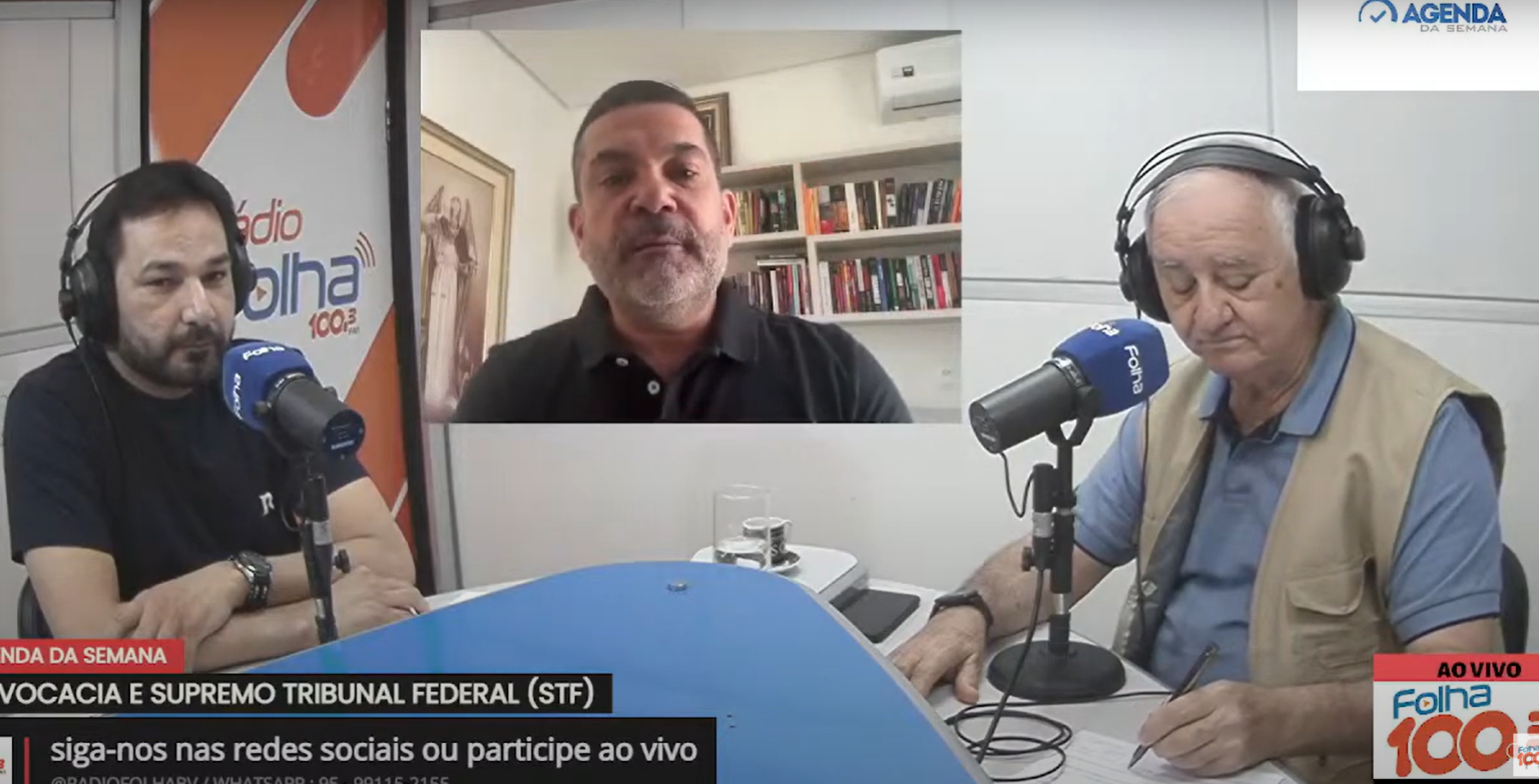 Alex Ladislau foi um dos entrevistados do Agenda da Semana e participou por videochamada. (Foto: Estúdio/Folha FM)