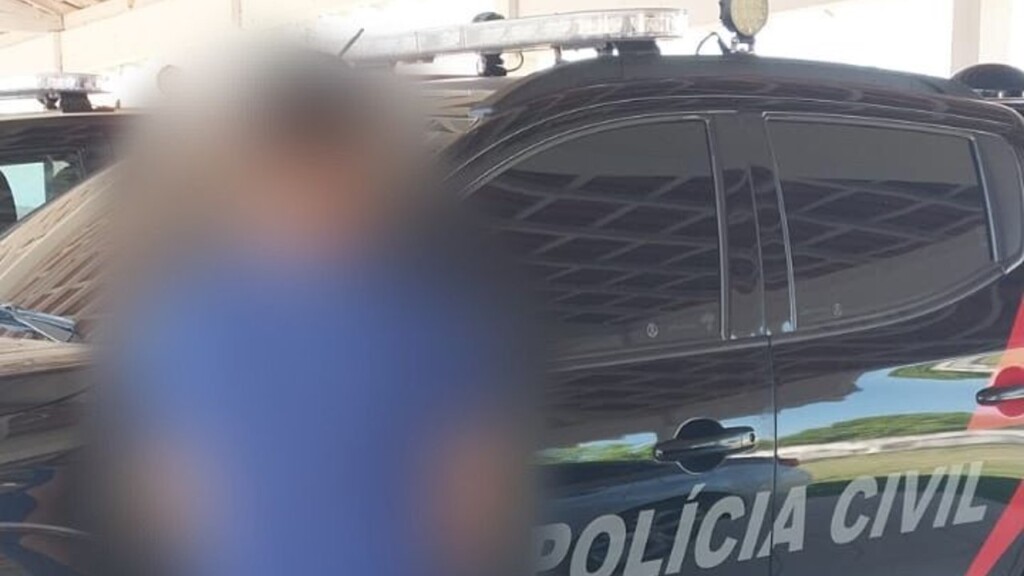 Indígena foi levado à delegacia (Foto: Divulgação/PCRR)