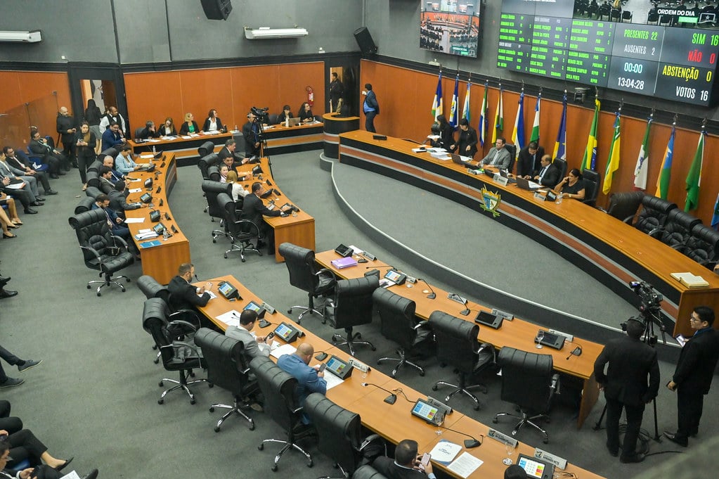 O plenário da Assembleia Legislativa de Roraima (Foto: Jader Souza/SupCom ALE-RR)