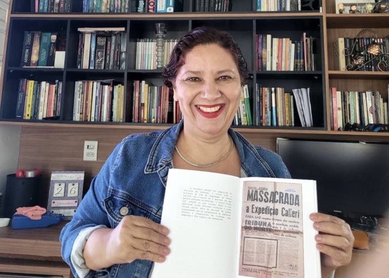 Livro é resultado da pesquisa do mestrado em comunicação de Cyneida Correia - Foto: Arquivo Pessoal