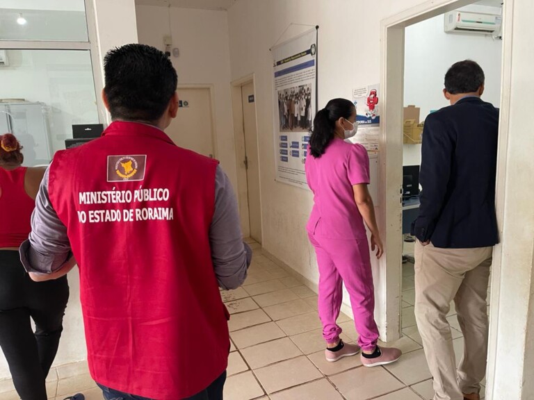 Diligência foi realizada na manhã desta quarta-feira, 6 (Foto: Asxom/MPRR)