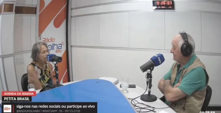 Petita Brasil fala sobre conquistas e desafios da Academia Roraimense de Letras e preservação da história do Estado