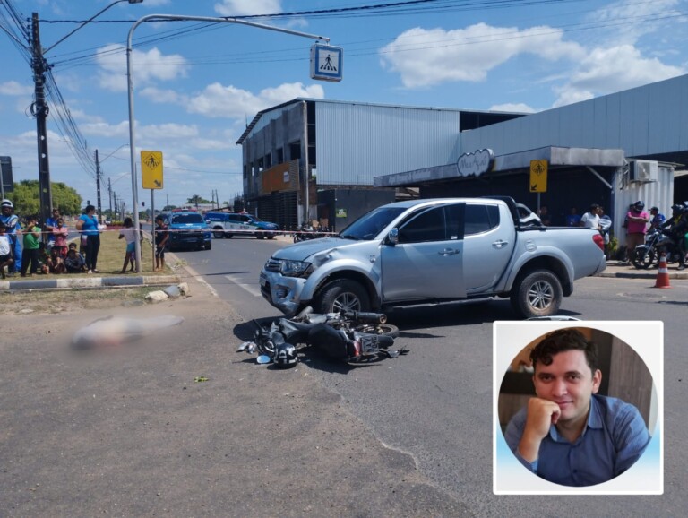 Acidente aconteceu no final da manhã desta segunda-feira - Foto: Aldenio Ferreira