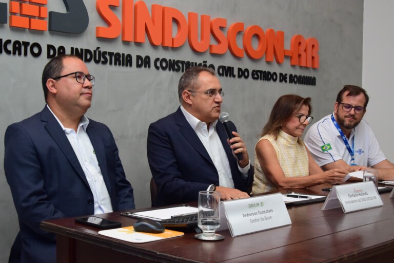 Censo foi lançado pelo Sindicato da Construção Civil de Roraima. (Foto: Nilzete Franco/FolhaBV)