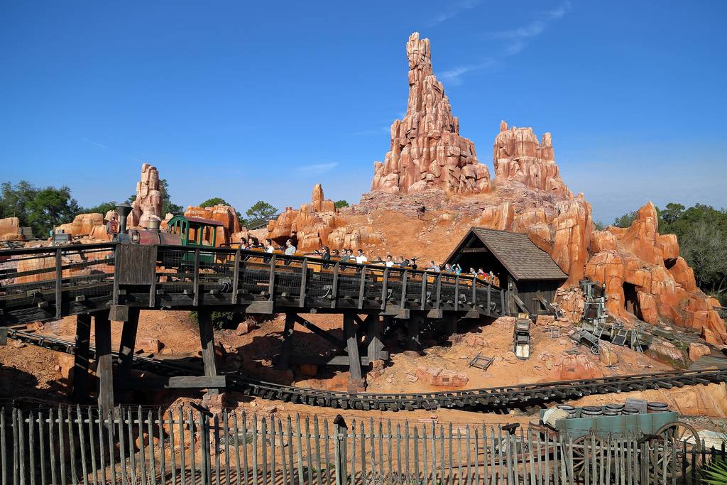 Big Thunder Mountain Railroad foi a montanha russa objeto de estudos dos pesquisadores - Foto:Reprodução/Internet Big Thunder Mountain Railroad foi a montanha russa objeto de estudos dos pesquisadores - Foto:Reprodução/Internet