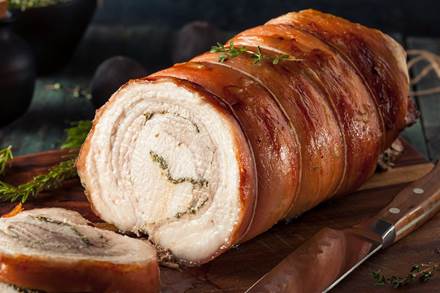 Receita de Porchetta recheada para você arrasar na Ceia de Ano Novo