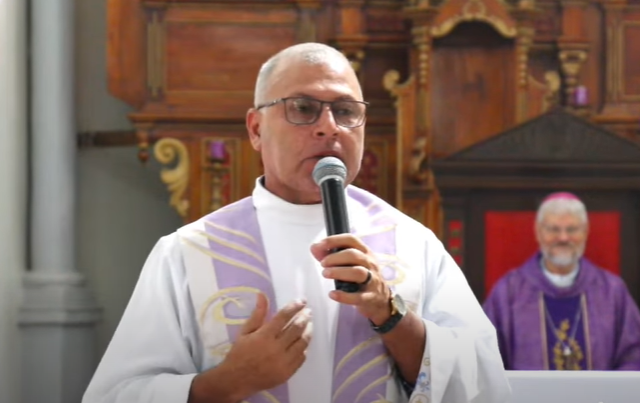 Padre José Ailton Costa estava internado no HGR (Foto: Divulgação)