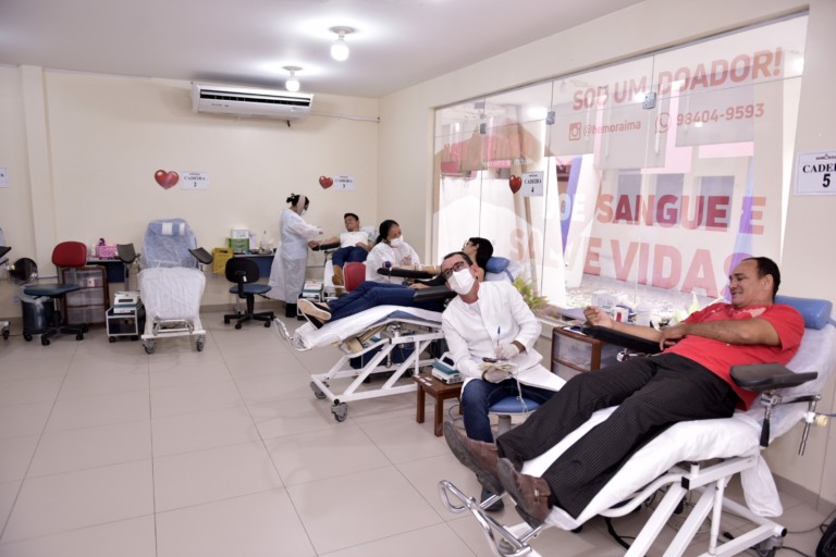Vale ressaltar que uma única doação pode salvar até quatro vidas. (Foto: Ascom/Sesau)

