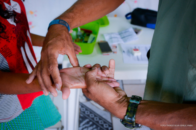 Atendimento de saúde em UBS(Foto: Ascom Semuc)