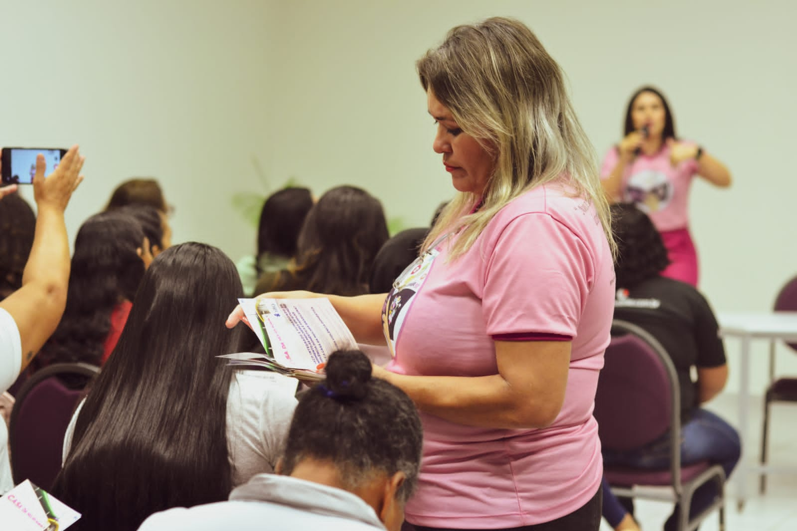 O projeto é uma parceria entre a Setrabes (Secretaria do Trabalho e Bem-Estar Social), e a Casa da Mulher Brasileira. 

(Foto: Divulgação)