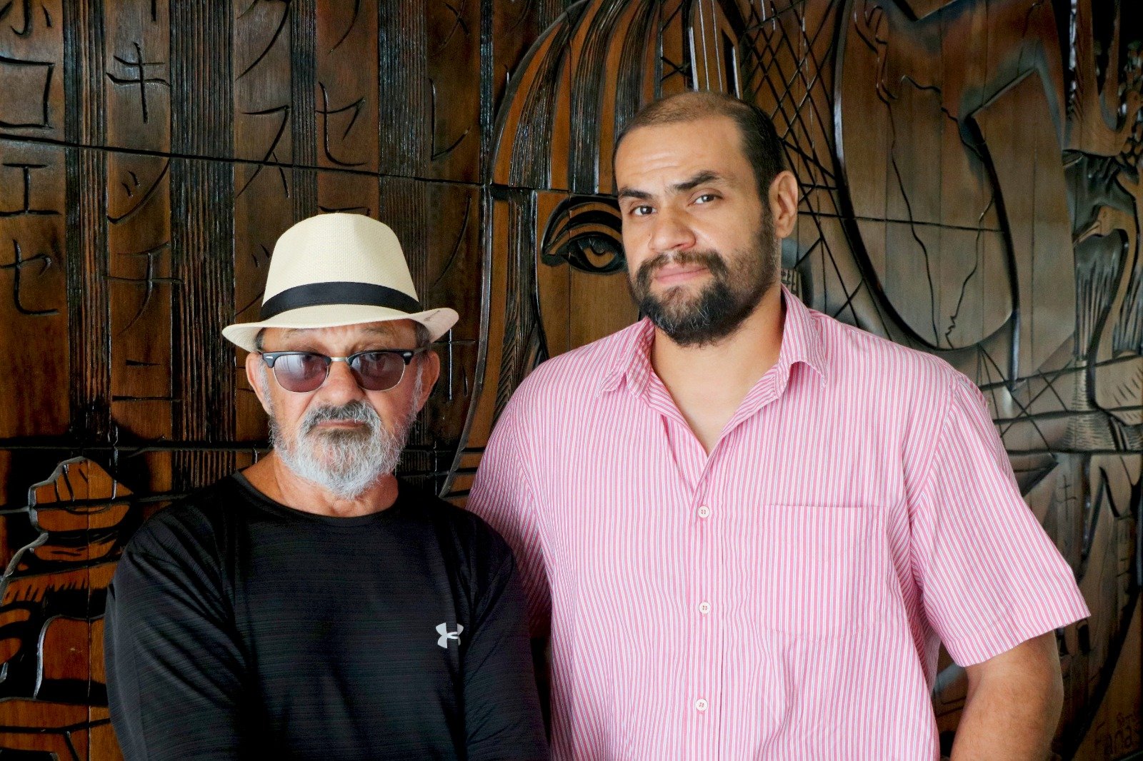 Dos três filhos de Cleodon, apenas Ramon quis seguir os passos do pai (Foto: Wenderson Cabral/FolhaBV)