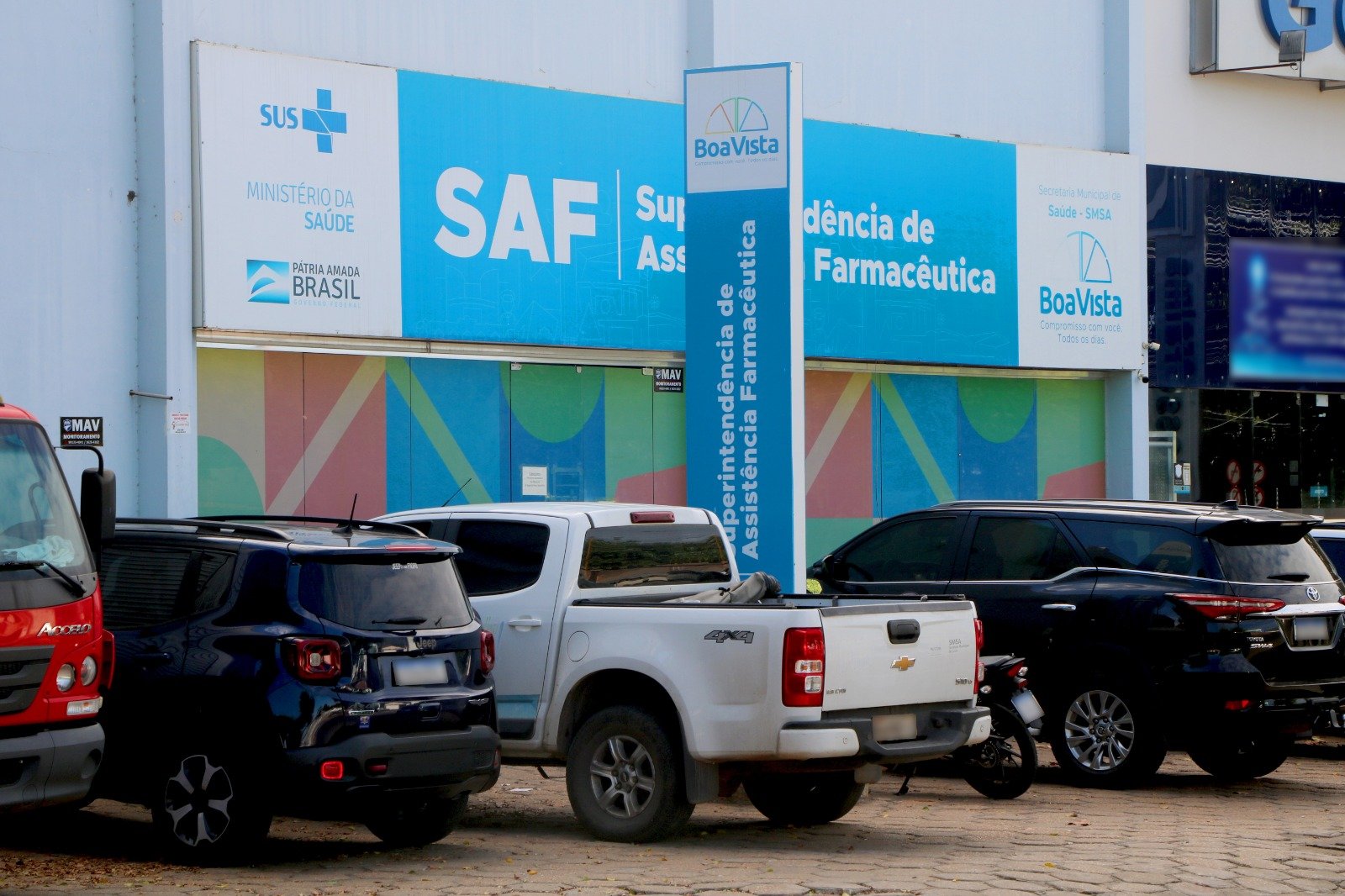 A SAF está localizada no bairro Aparecida (Foto: Wenderson Cabral/FolhaBV)