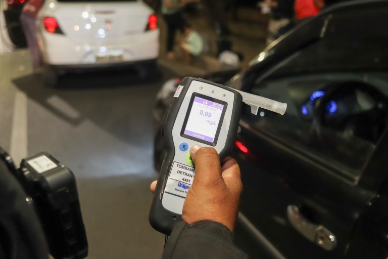 Durante a Operação Carnaval, foram realizadas 623 abordagens que resultaram em 280 testes de etilômetro. (Foto: Divulgação)