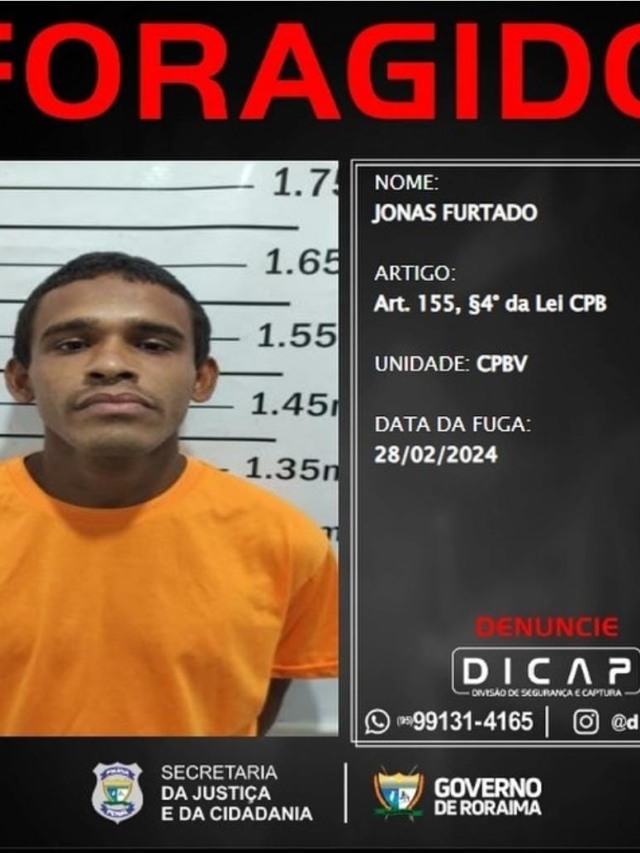 Jonas responde pelo crime de Furto (Foto: Divulgação) 