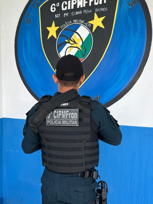 Ocorrência foi atendida por militares da 6ªCPMFron