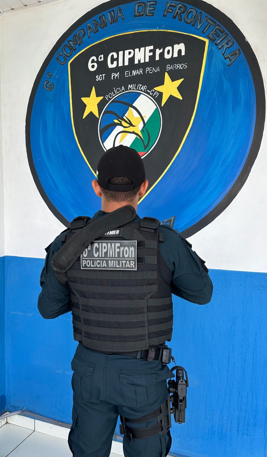 Ocorrência foi atendida por militares da 6ªCPMFron