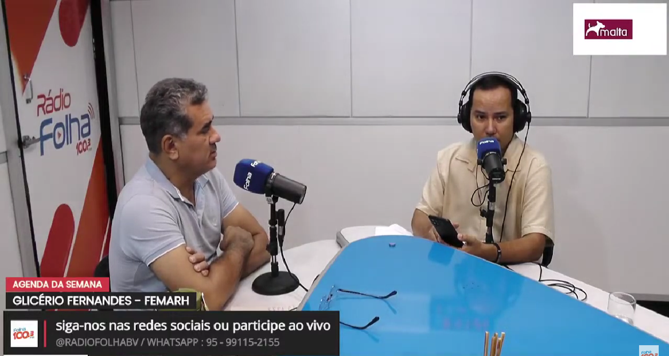 Glicério Fernandes falou sobre as queimadas no estado (Foto: Reprodução/Youtube)