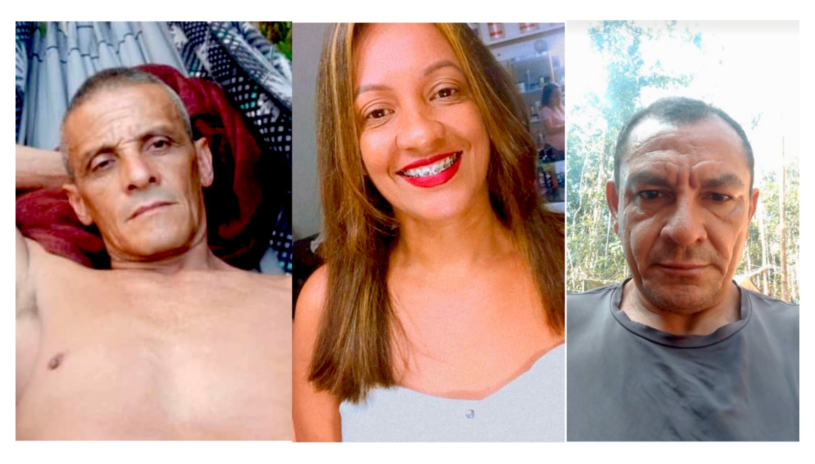 Josafá, Elizangela e Luiz teriam sido mortos no dia 8 de fevereiro (Foto: Arquivo Pessoal) 