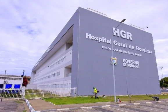 A situação afeta os pacientes e acompanhantes do bloco F no Hospital Geral de Roraima (Foto: Divulgação)