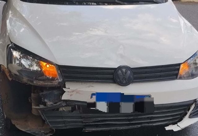 Carro envolvido no acidente (Foto: Divulgação) 