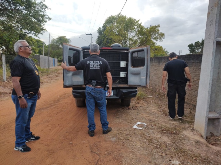 Prisões ocorreram nos bairros Buritis, Murilo Teixeira e Raiar do Sol (Foto: Ascom/PCRR) 