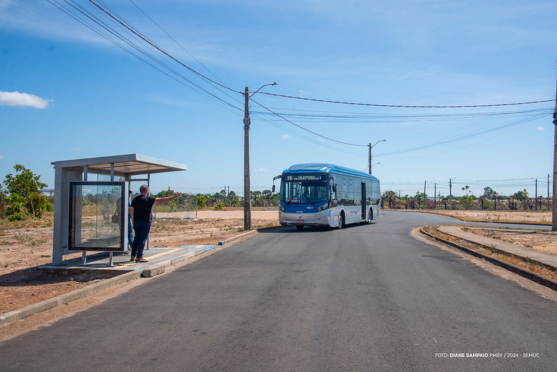 Prefeitura de Boa Vista implantou a linha 316 CaburaÃ/Murilo Teixeira, que será a 19ª em circulação na capital (Foto: Diane Sampaio/Semuc) Prefeitura de Boa Vista implantou a linha 316 CaburaÃ/Murilo Teixeira, que será a 19ª em circulação na capital (Foto: Diane Sampaio/Semuc)