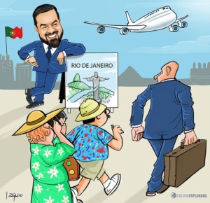 O governador do Rio de Janeiro investe na imagem do Estado através do turismo