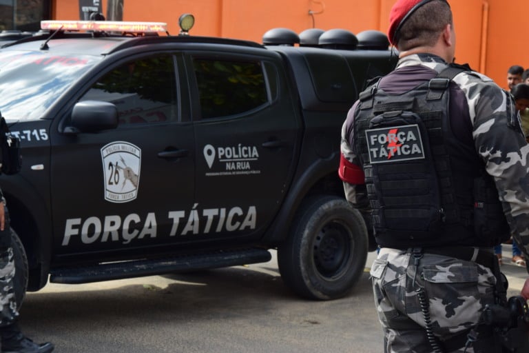 Ocorrência foi atendida por policiais da Força Tática (Foto: Ilustrativa/Nilzete Franco/FolhaBV) 