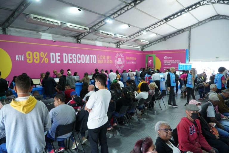 A movimentação sem precedentes visa atender milhões de endividados dispostos a aproveitar a última semana do mutirão (Foto: Divulgação)