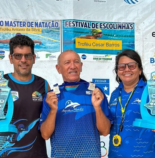 Clubes campeões do campeonato master, no John Wesley. Crédito: Poliana Nascimento/Fedar