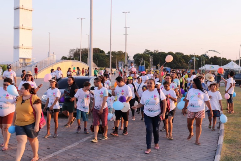 A caminhada acontece no Parque Rio Branco, a partir das 16h30 (Foto: Divulgação)