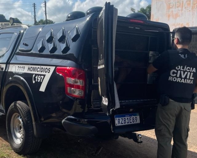 Homem foi encaminhado a audiência de custodia, onde foi decretada a prisão preventiva dele (Foto: Ascom/PCRR)